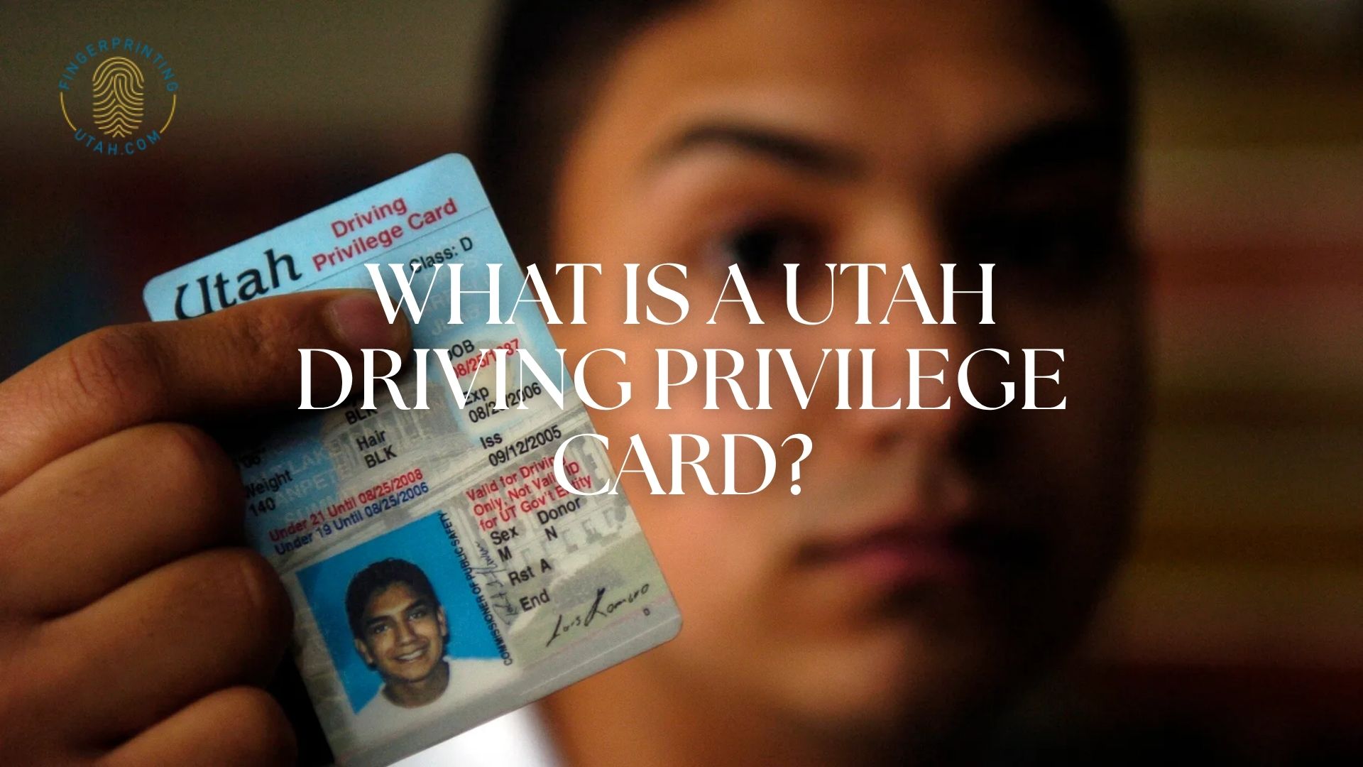 What Is a Utah Driving Privilege Card?