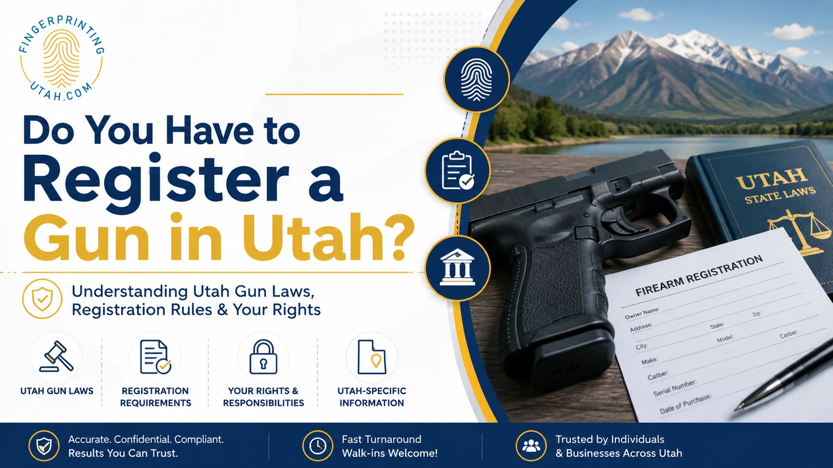 Do You Have to Register a Gun in Utah?